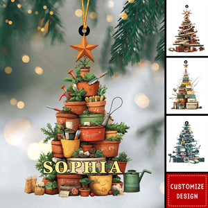 Personalized Tree Acrylic Ornament - 2024 New Release
