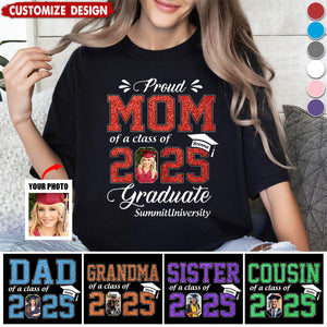Personalized Graduation Shirts - Gifts For Family Member Graduation Shirt