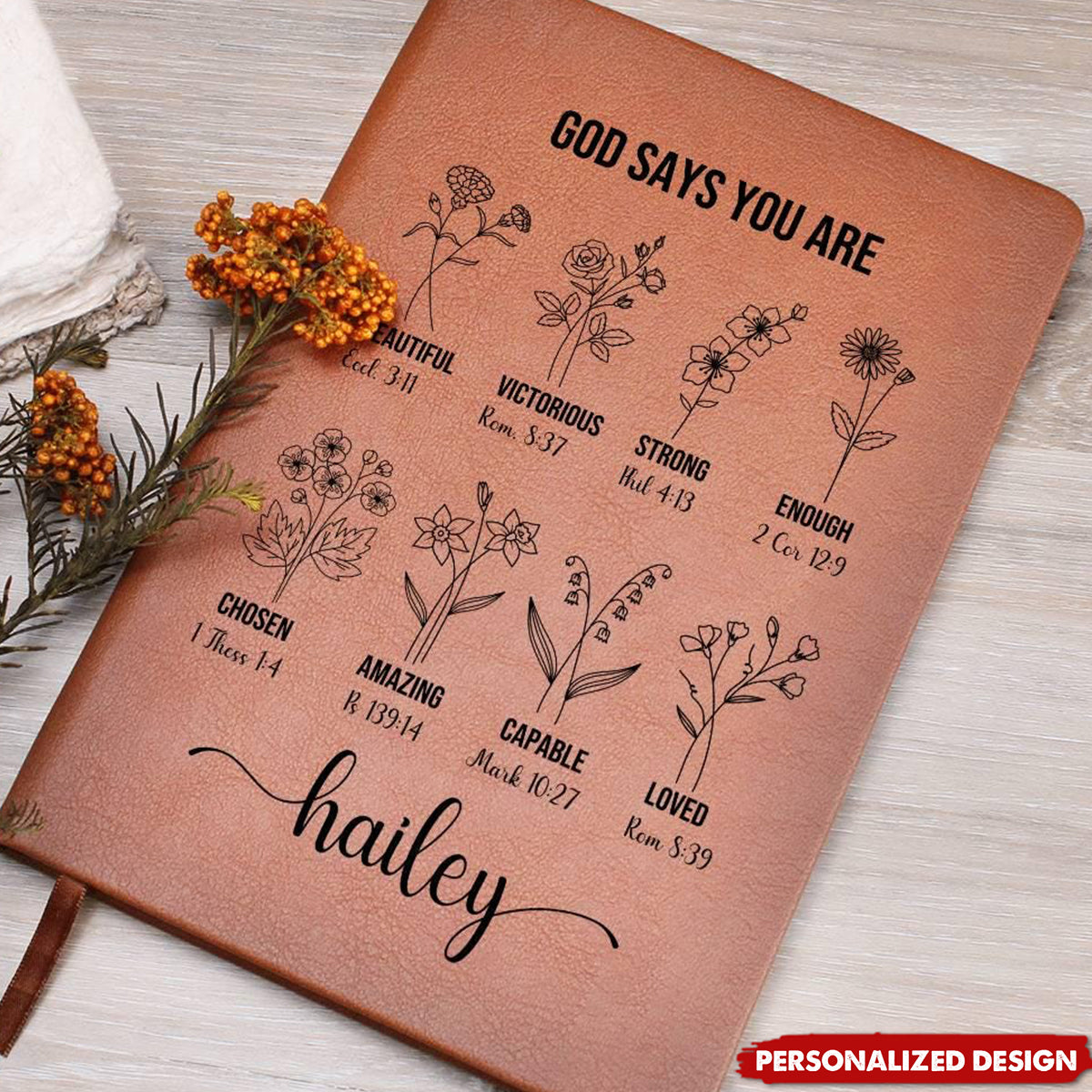 God Says You Are-Personalized Prayer Journal