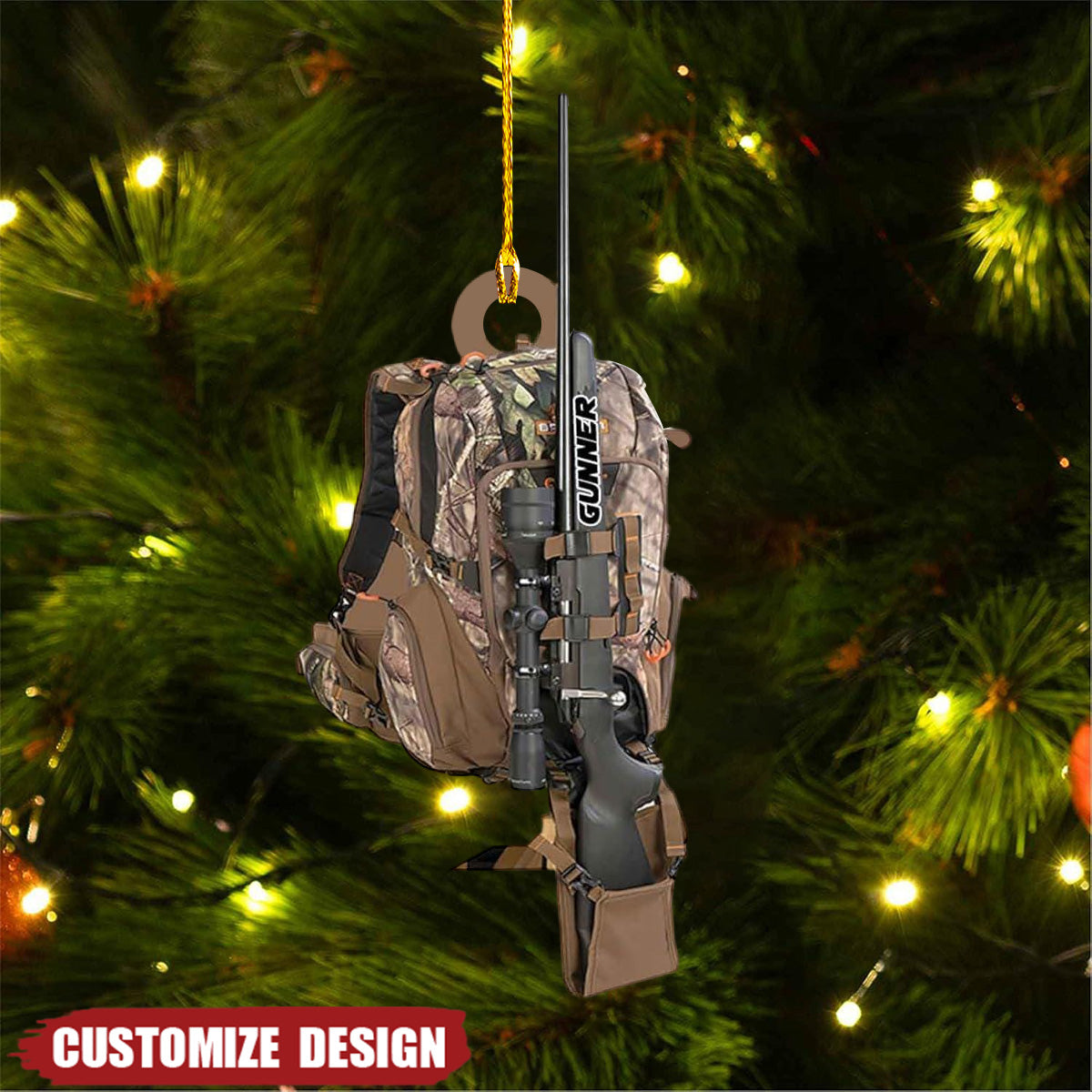2024 New Release Personalized Hunting Ornament-Gifts For Hunting Lovers