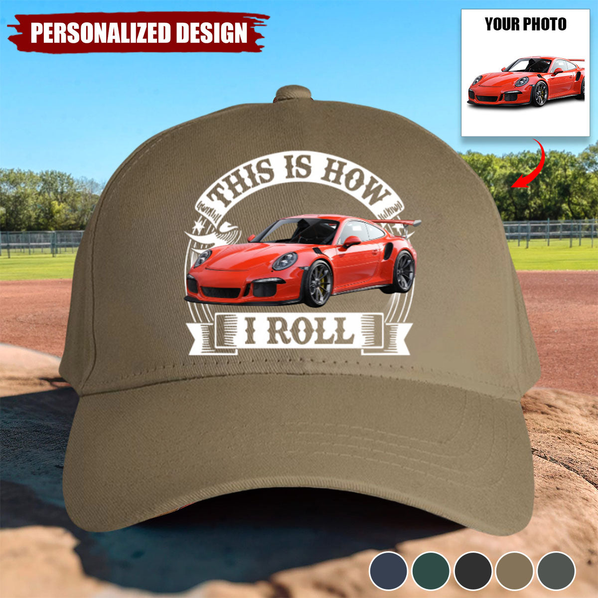 I'm Not Old I'm Classic-Funny Car Graphic Personalized Car's Photo Classic Cap