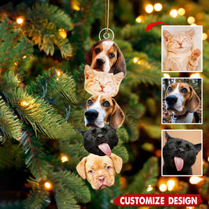 Merry Petmas - Personalized Dog Ornament