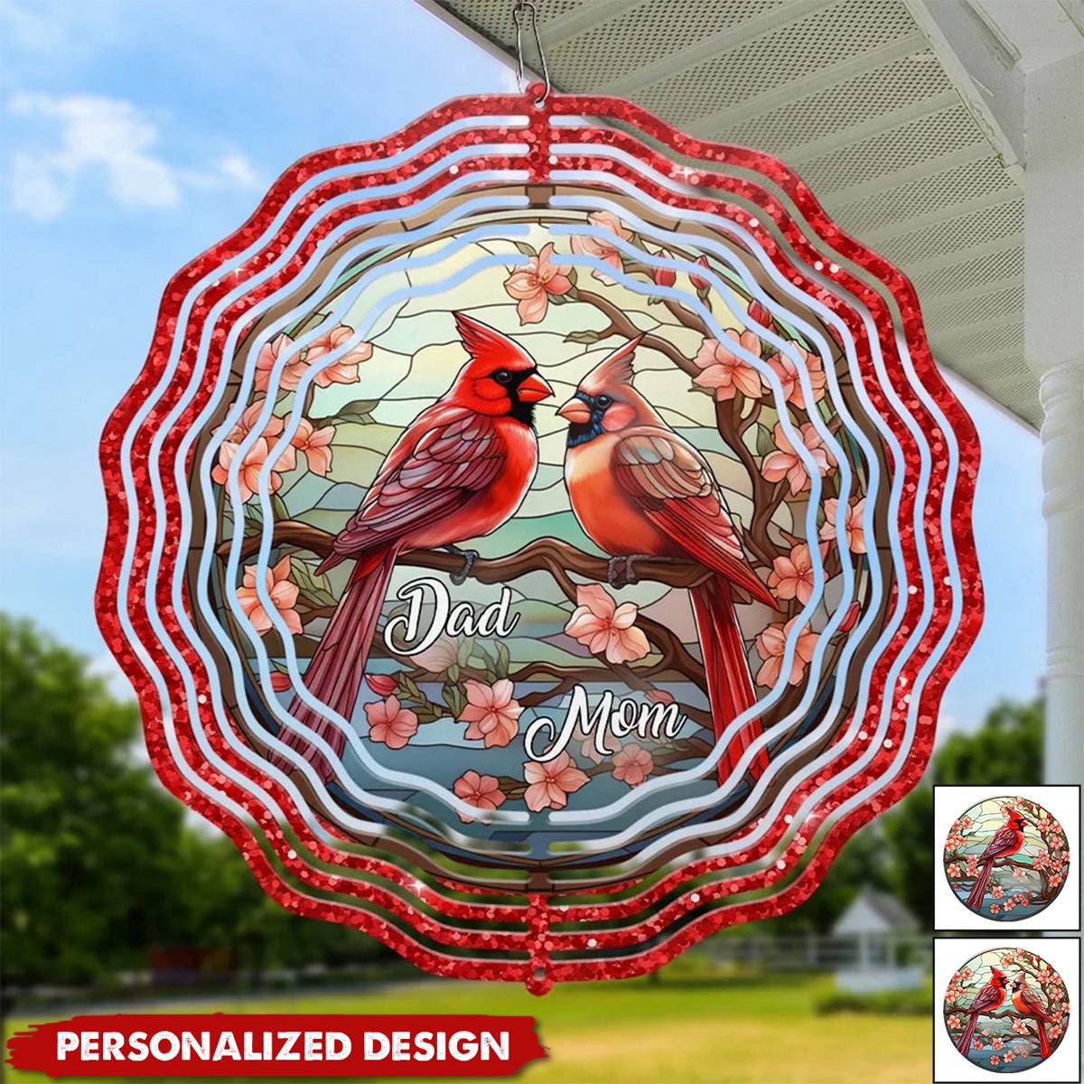 Memories Can Bring Comfort Even In The Toughest Times-Personalized Wind Spinner-Sympathy Gift For Family Members