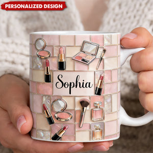 Personalized Makeup Lovers Mug