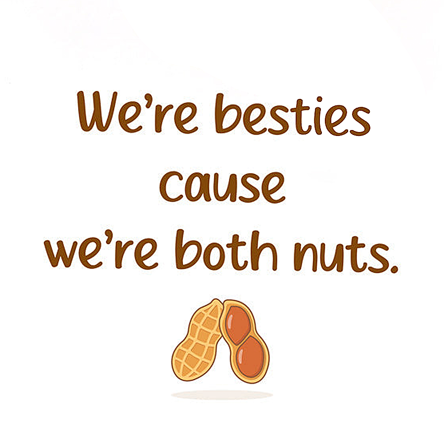 We Are Besties 2-4 Birthstone Peanut Bracelet - Gift For Friend