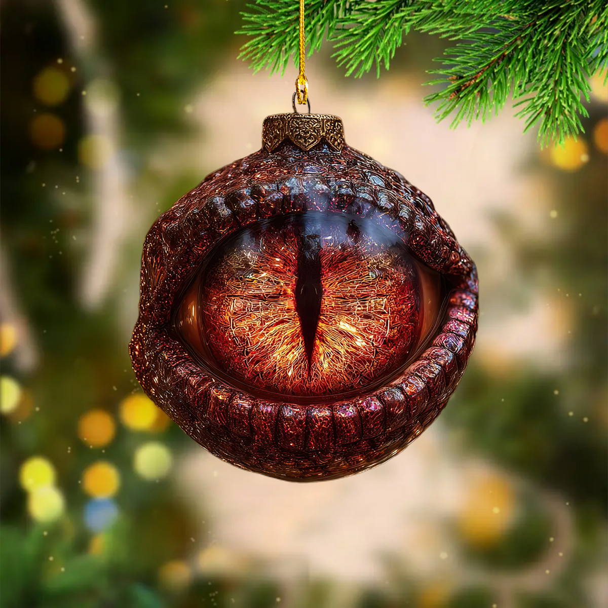 Dragon Eye Christmas Ornament