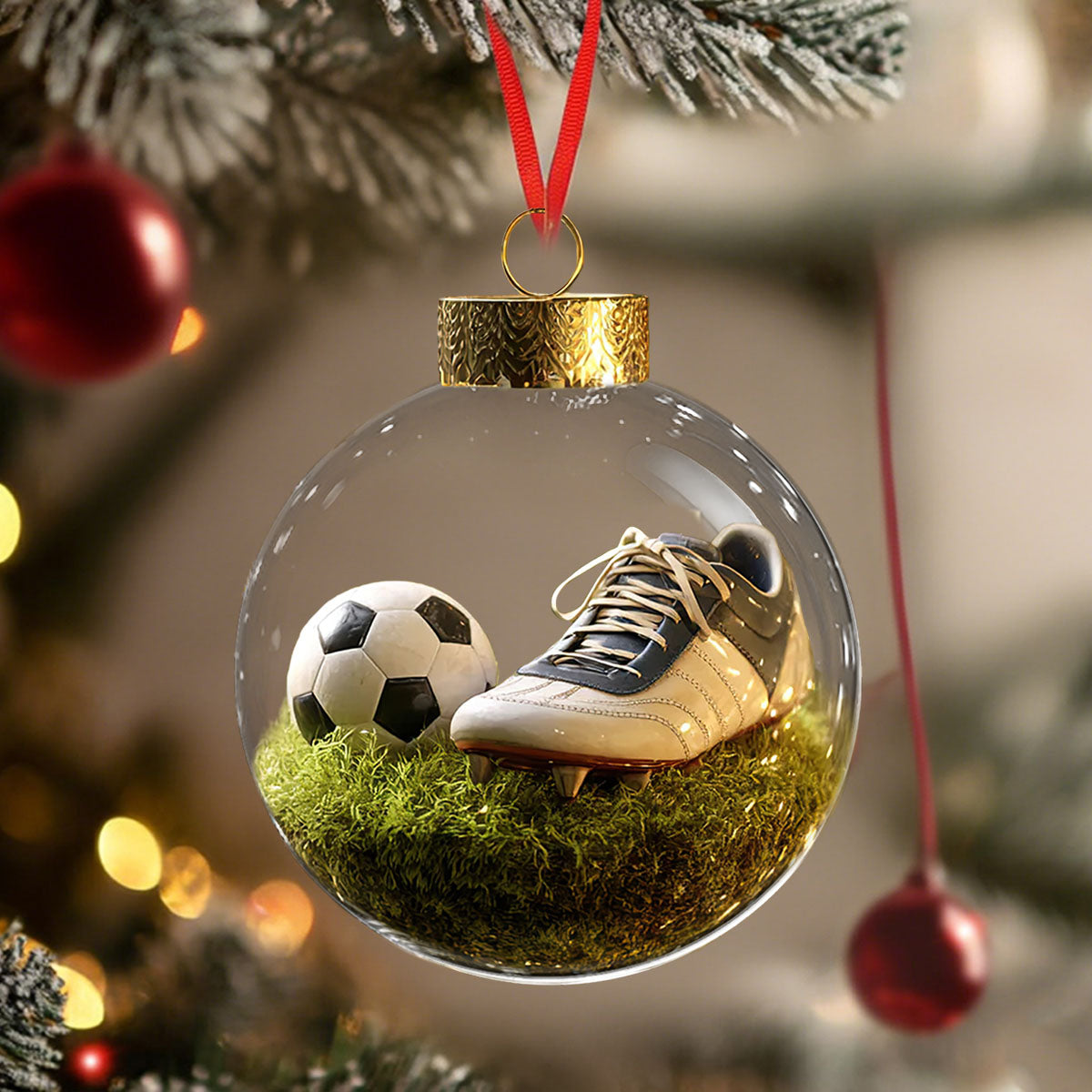 Sports Holiday Ornament - Soccer
