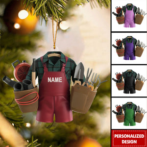 Personalized Garden Tools Christmas Ornament Gift for Garden Lovers