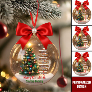 Family Tree Christmas Ornament – Personalized Gifts For Family
