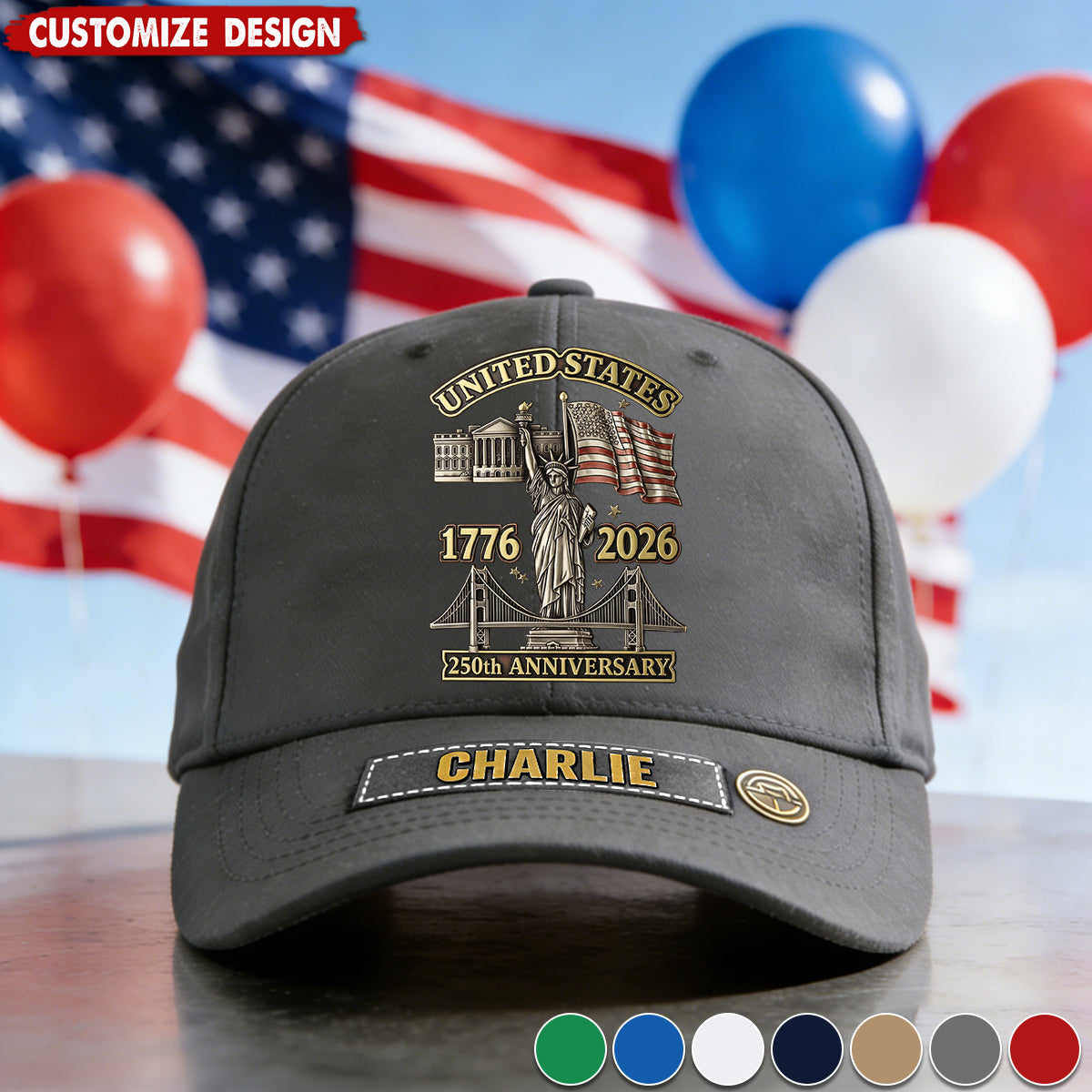 250th Anniversary - Personalized Classic Cap