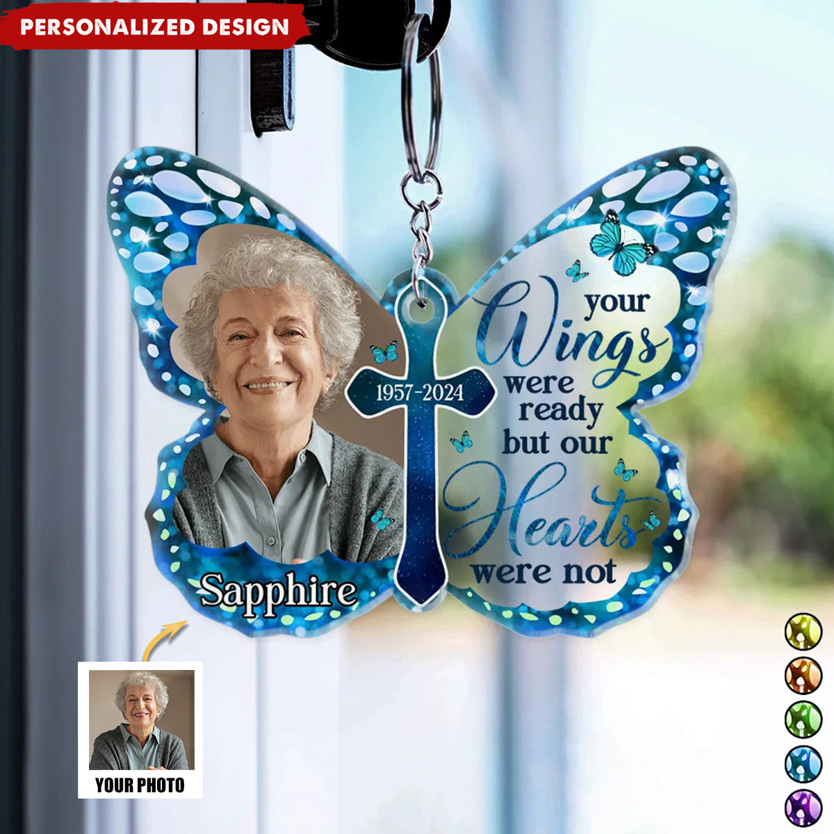 I Am Always With You - Personalized Acrylic Keychain