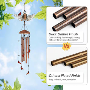 In Loving Memory - Personalized Memorial Wind Chime With Charms