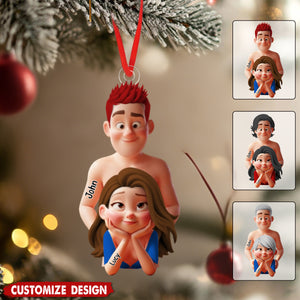 New Release - Couple Christmas Ornament - Personalized Gifts For Couple