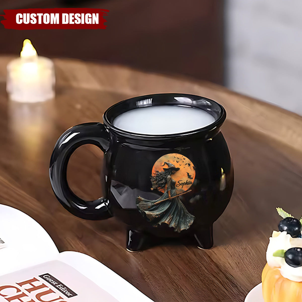 Mystic Witch - Personalized Witch Cauldron Mug