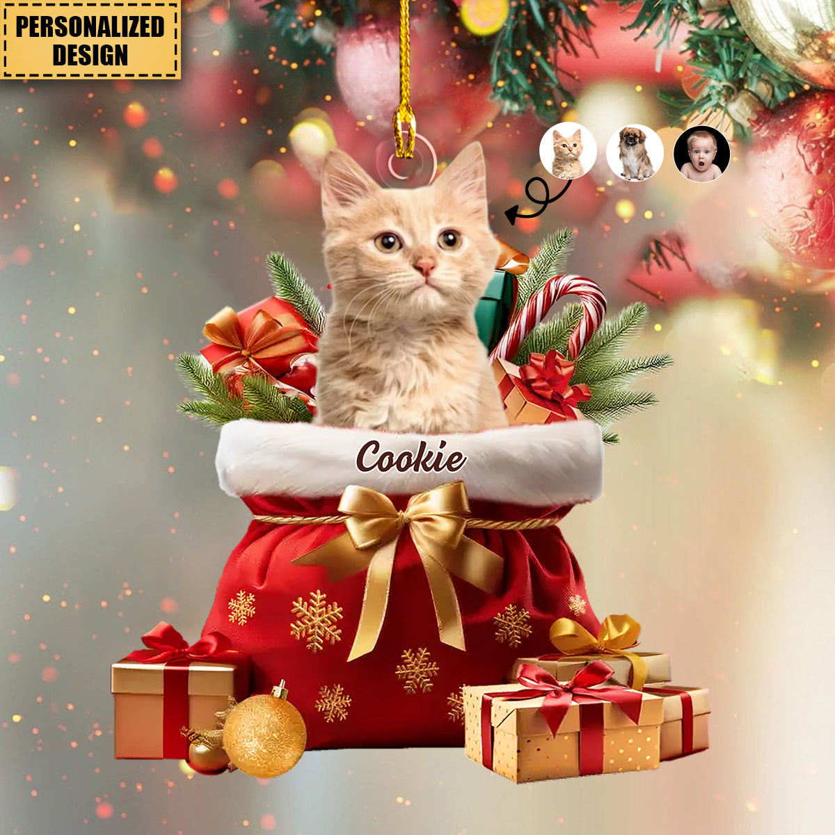 2024 New Release My Love Is The Best Present This Christmas-Personalized Ornament