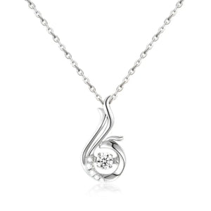 Tough As F*ck Phoenix Dancing Necklace