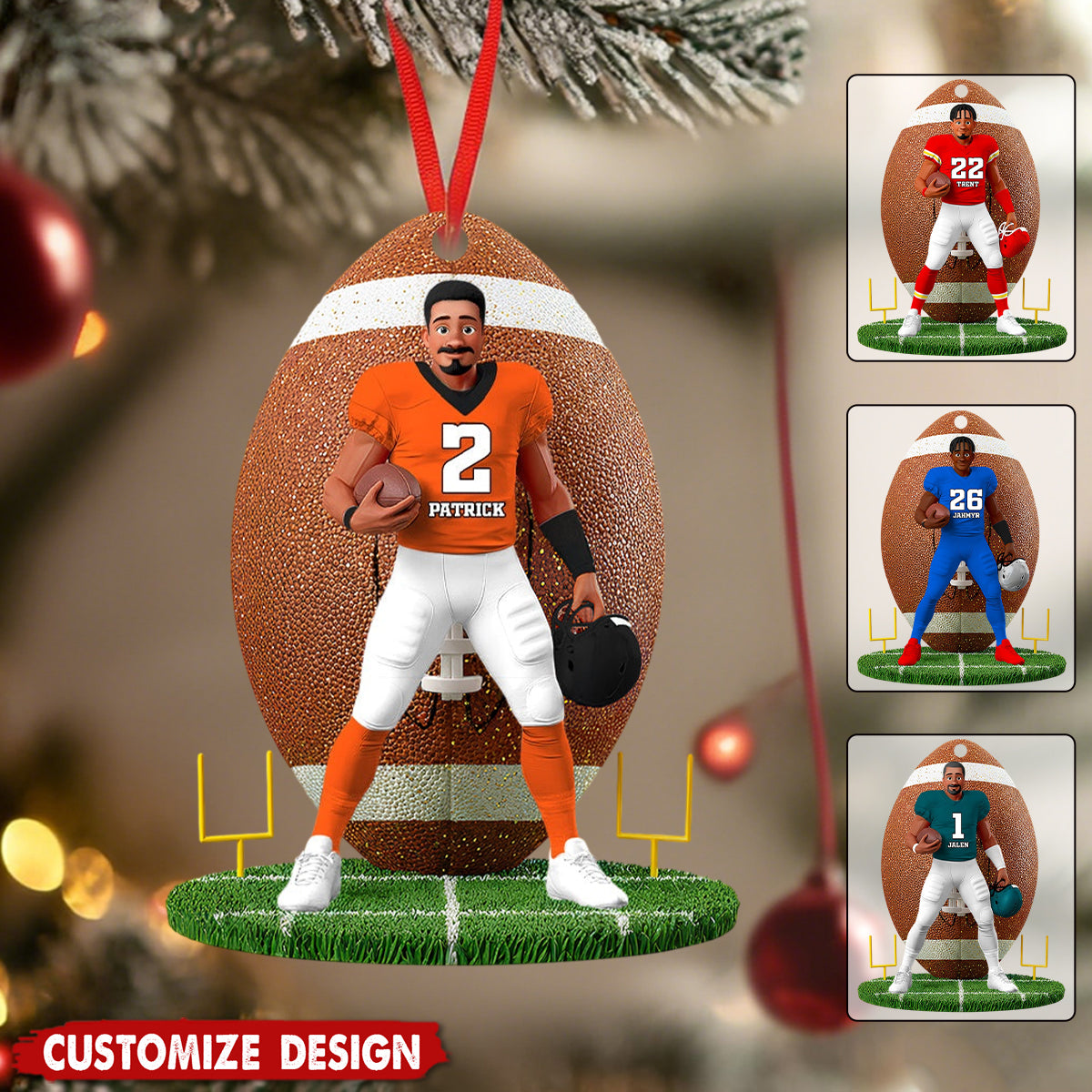 Score Big Christmas Ornament Personalized Gifts For True Fans