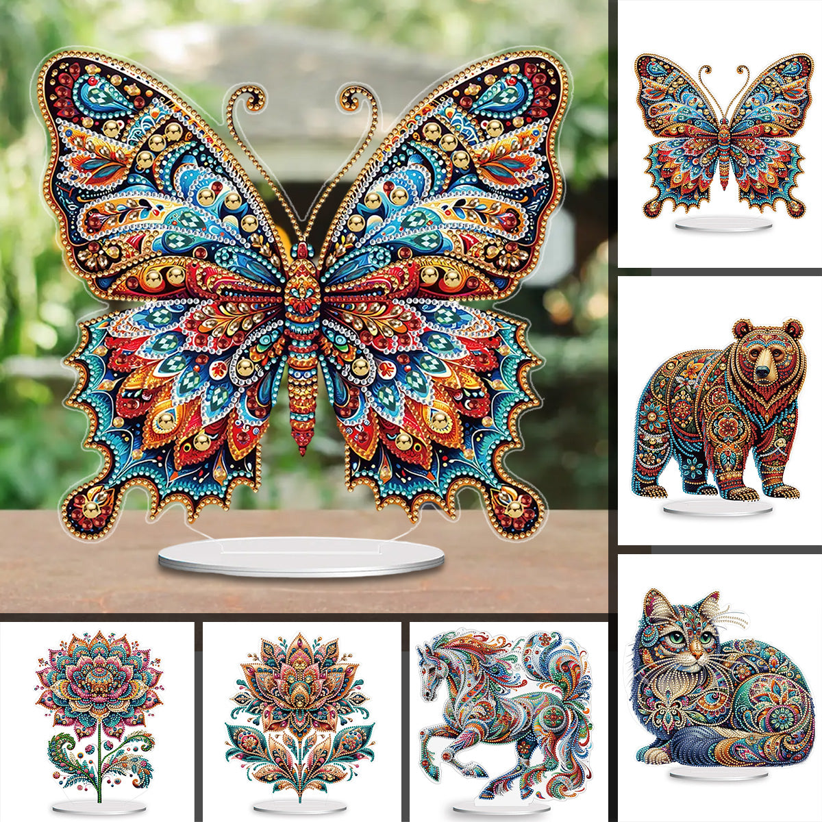 Gorgeous Animal Decor Kit - Special Shape Acrylic Plaque