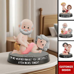 I Love You Either Way Works Funny - Personalized Couple Acrylic Plaque