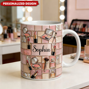 Personalized Makeup Lovers Mug