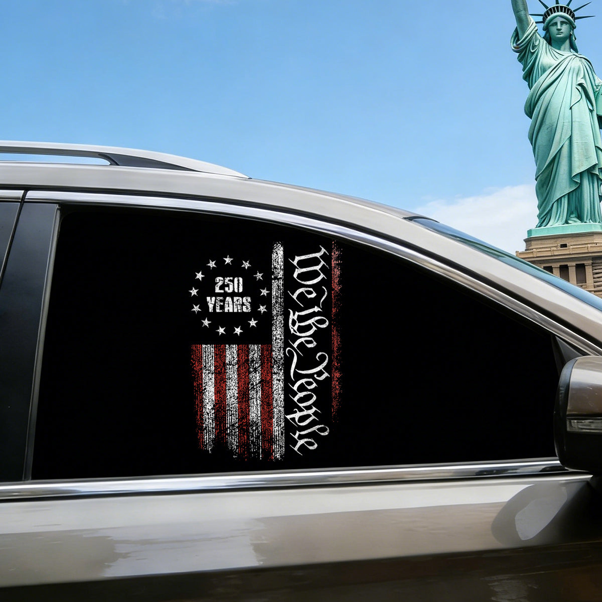 250 Years America Independence We The People US Car Window Decal Sticker