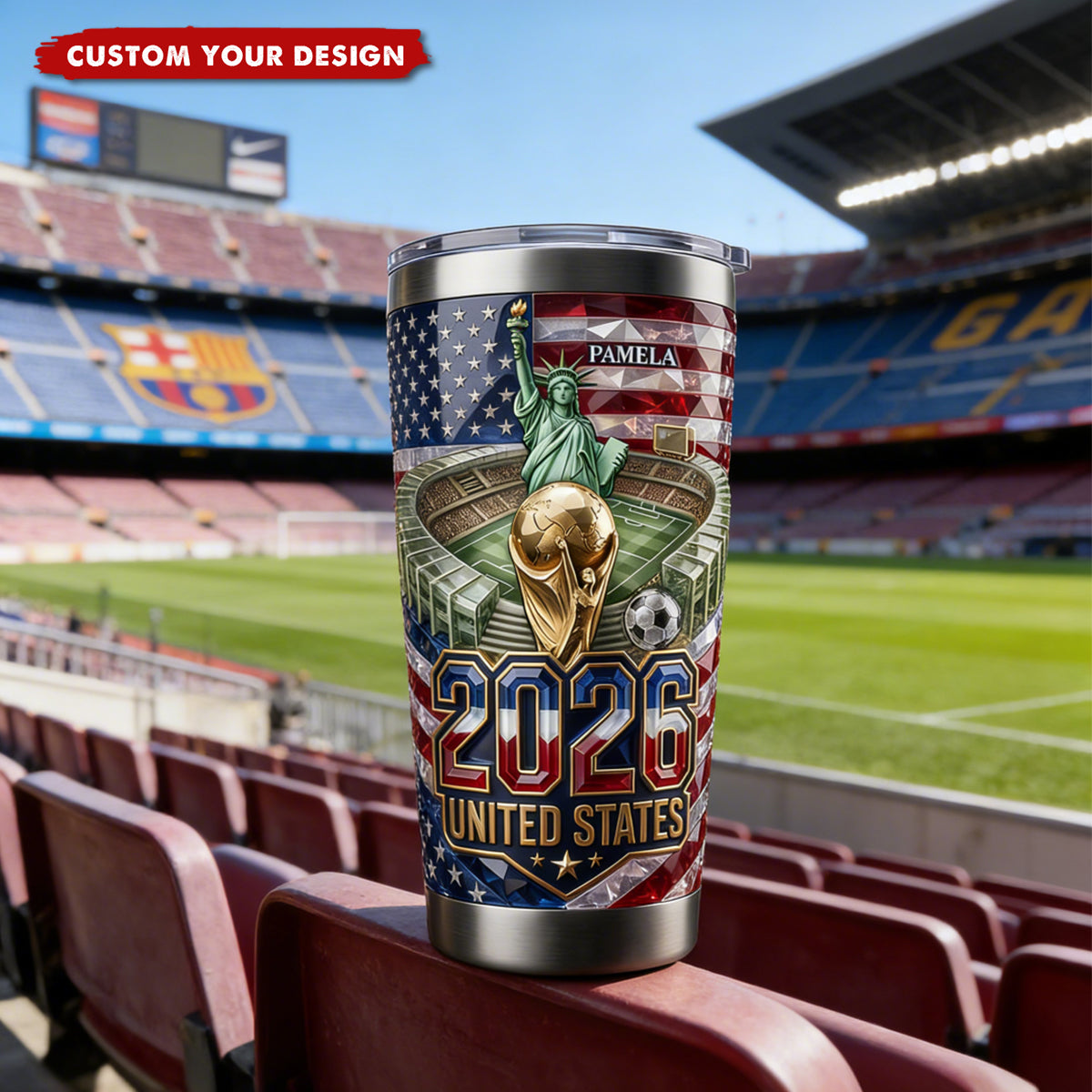 Global Championship Tumbler - Personalized Gifts For Sport Lovers