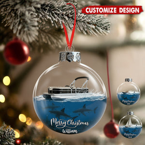 Love Boating - Personalized Boating Ornament
