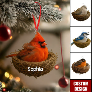Bird Lover Christmas Tree Ornament