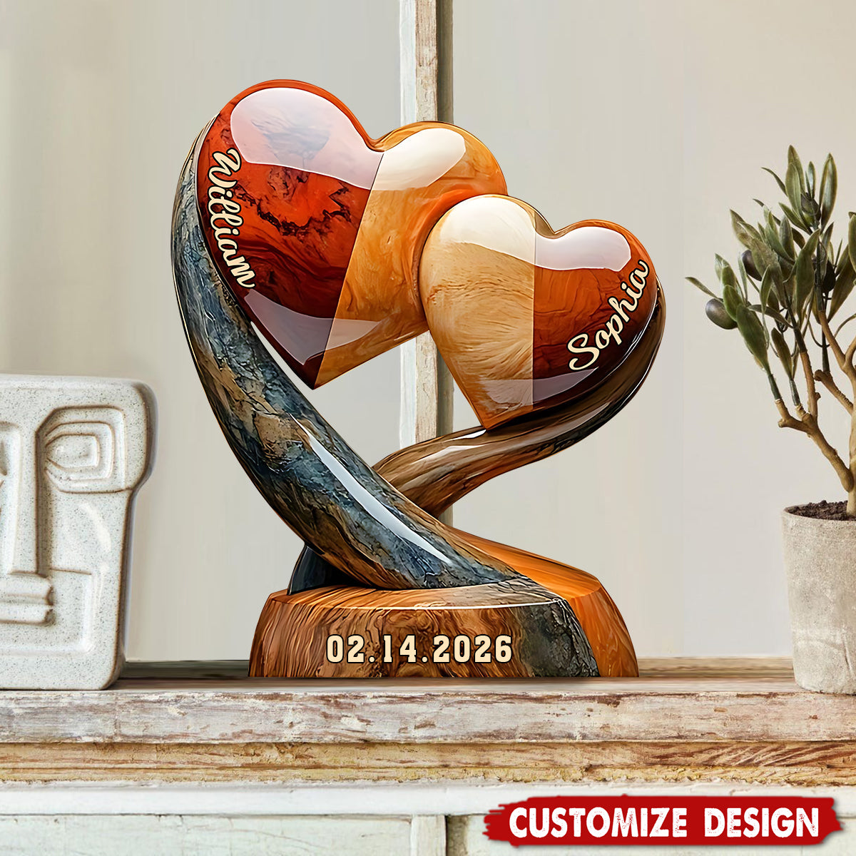 You And Me We Got This - Personalized Couple Acrylic Plaque