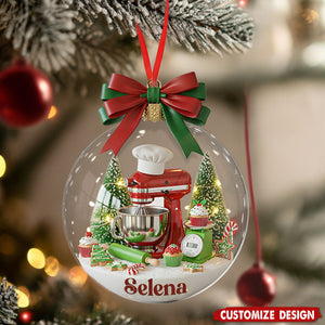 Stand Mixer Ornament - Personalized Christmas Gifts For Bakers