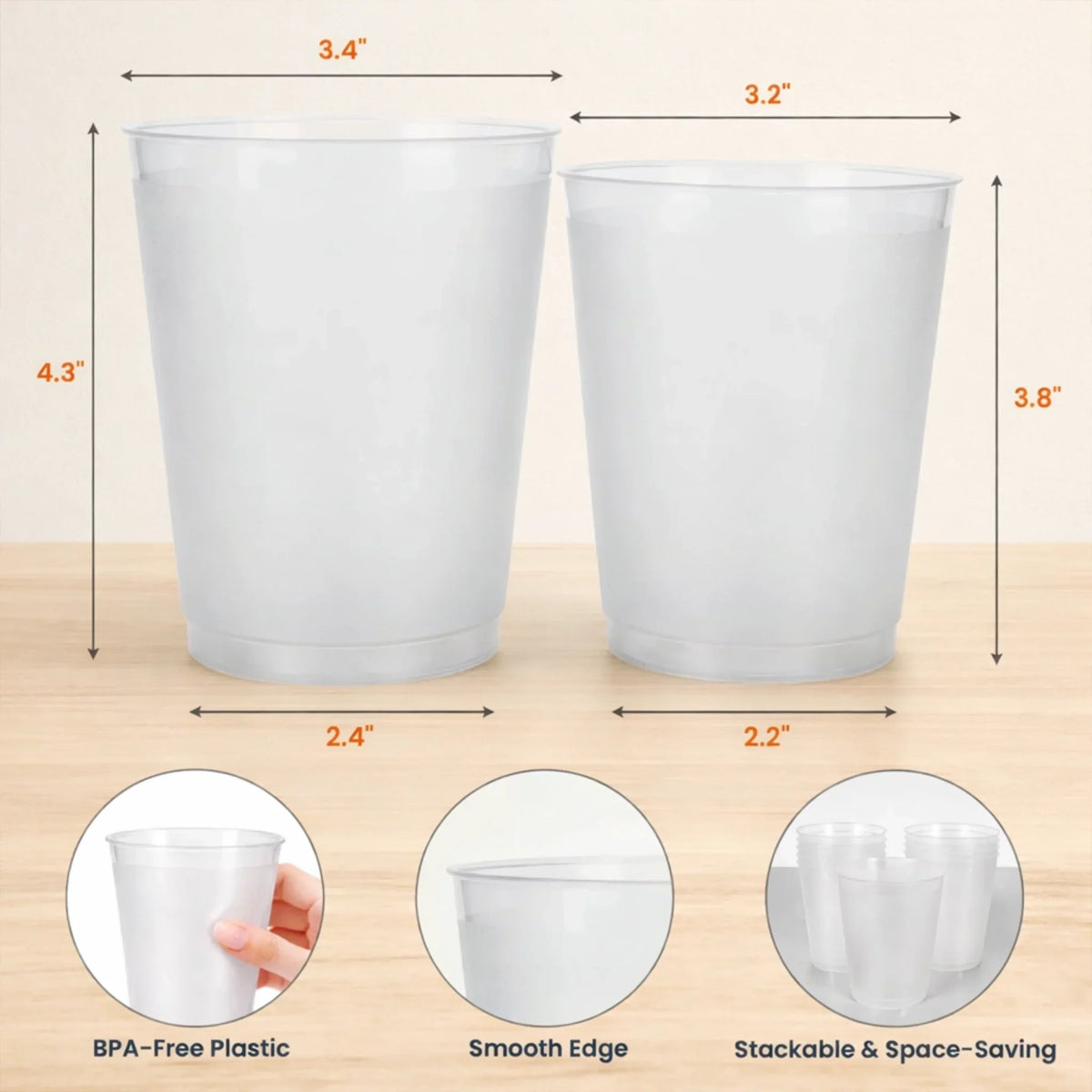 Custom Party Cups - Personalized America 250th Anniversary Gifts For Mom, Dad, Brother, Sister, Kids - Born To Stand Strong