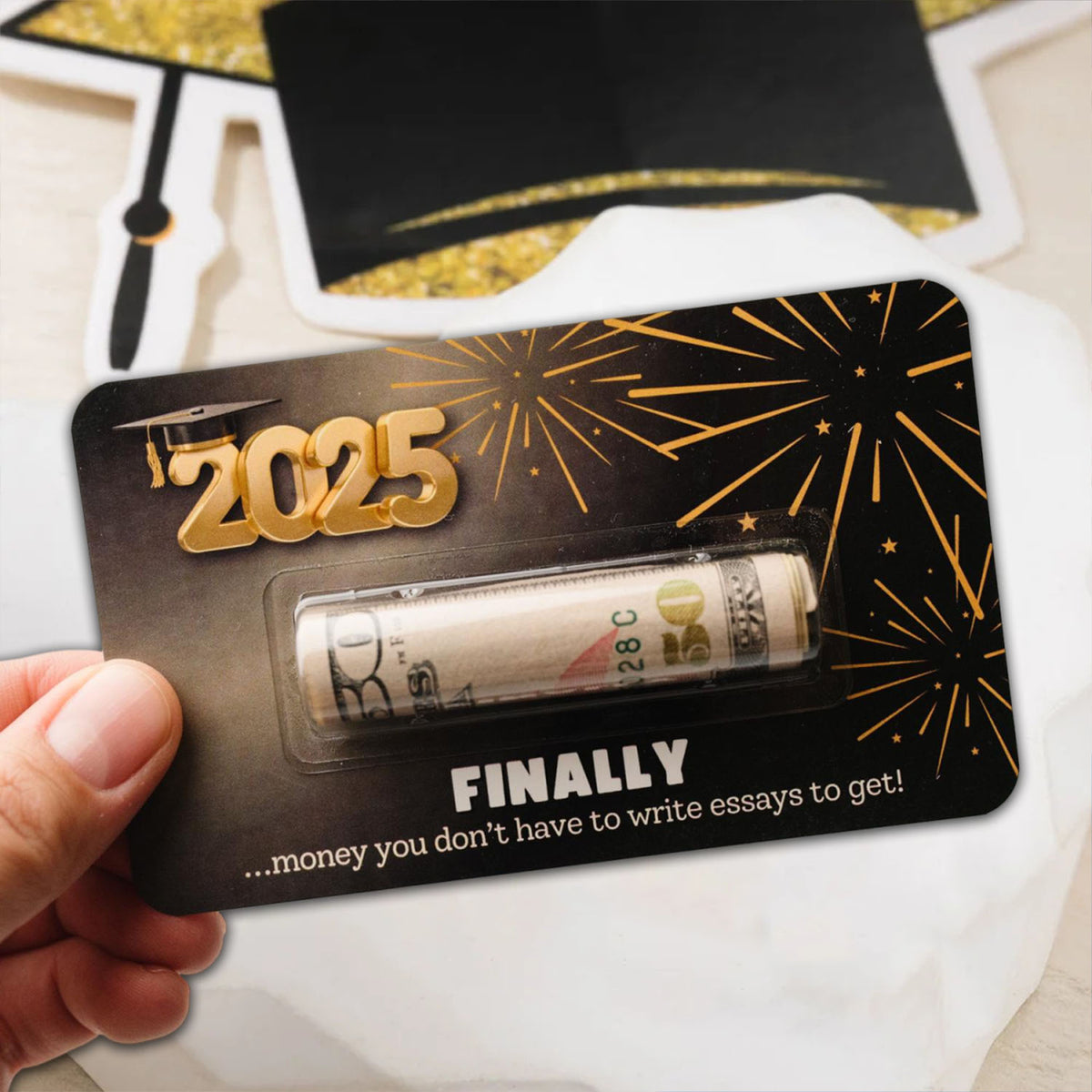 Graduation Funny Money Holder, Gift for Grad