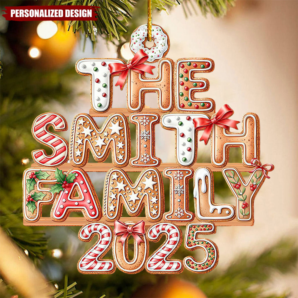 Personalized Family Christmas Ornament 2025-Gift For Family