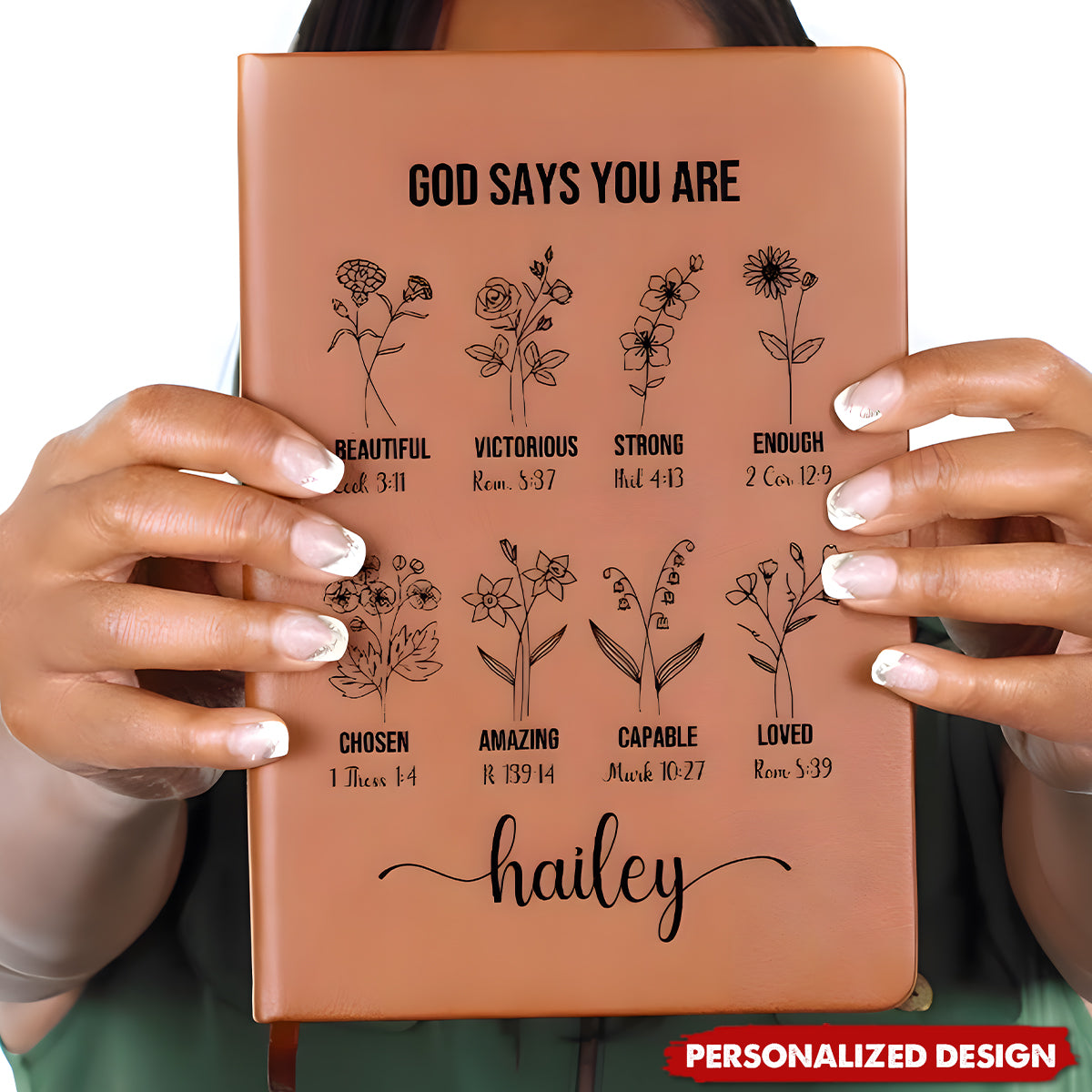 God Says You Are-Personalized Prayer Journal