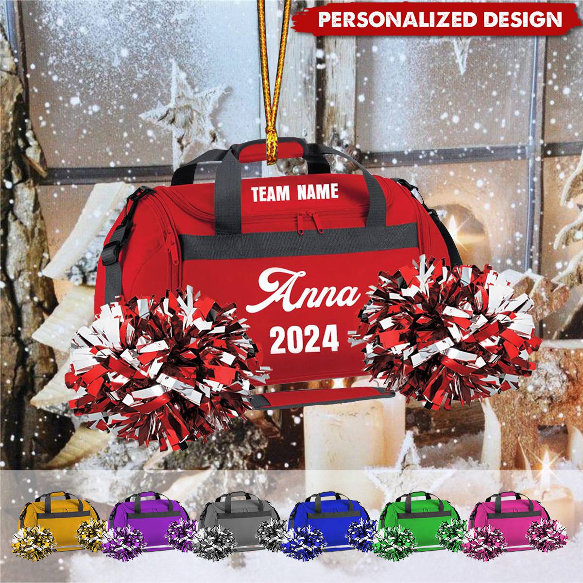 2024 New Release Personalized Cheerleader Ornament-Gifts For Cheer