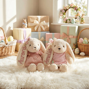 Personalized Bunny Plush - Gift For Girl,Baby,Granddaughter