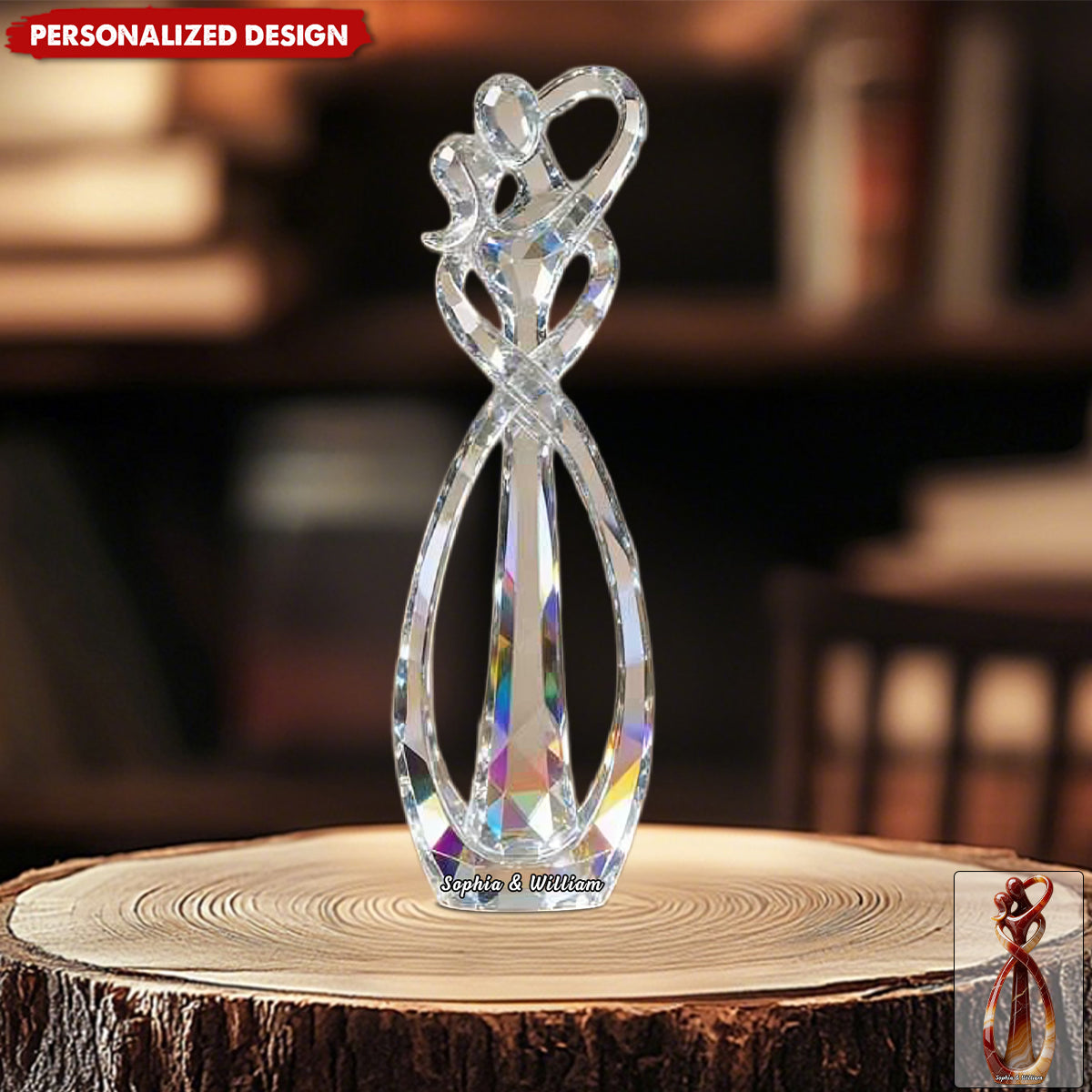 Personalized Couples Acrylic Plaque-Gifts For Couples