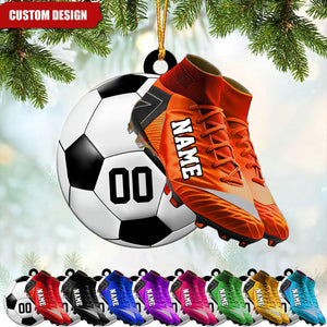 2024 New Release Personalized Soccer Ornaments Gift For Soccer Player