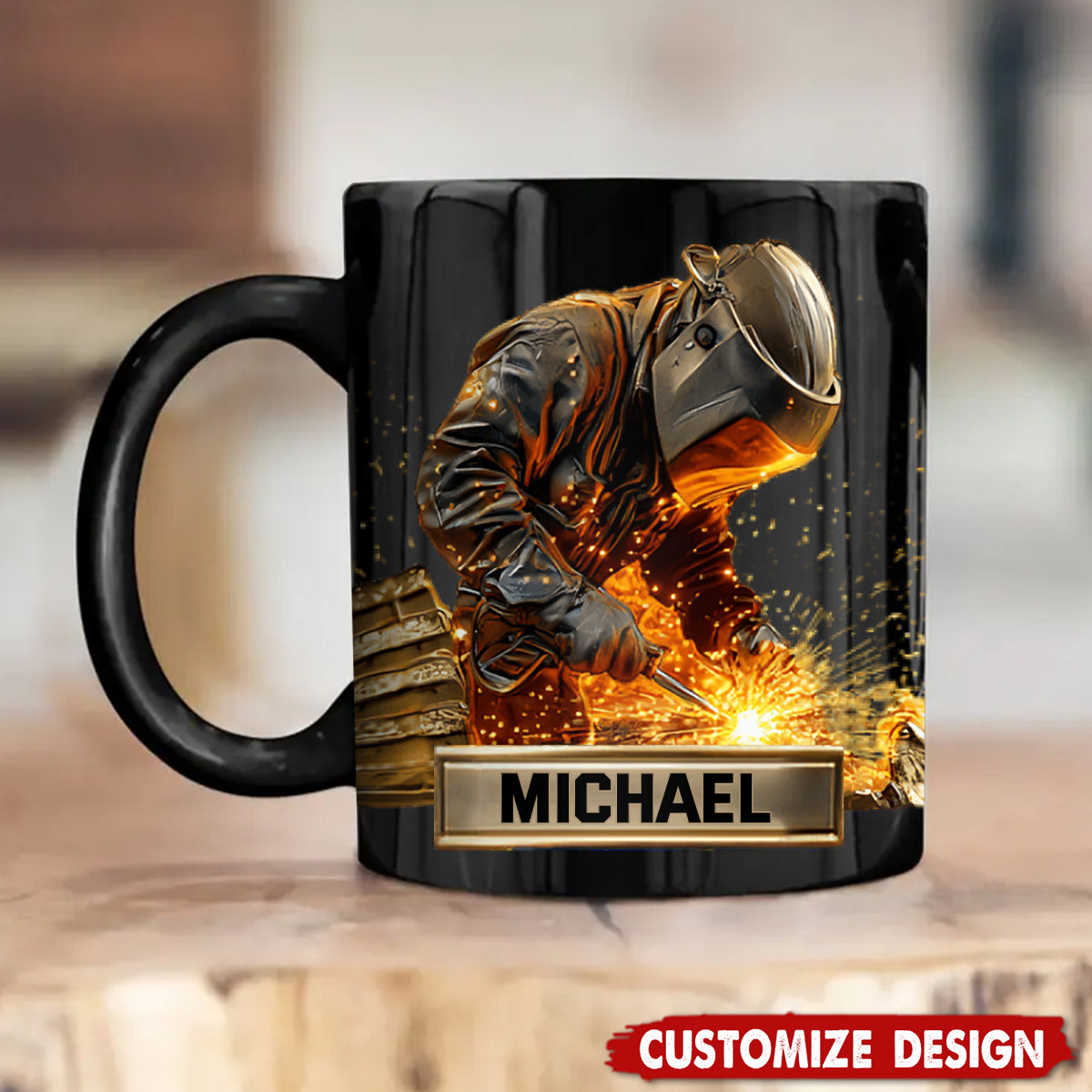 Strong Welder - Personalized Welder Coffee Mug