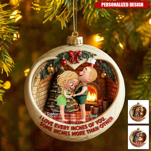 Personalized Curious Couple Ornament-Gifts For Couple