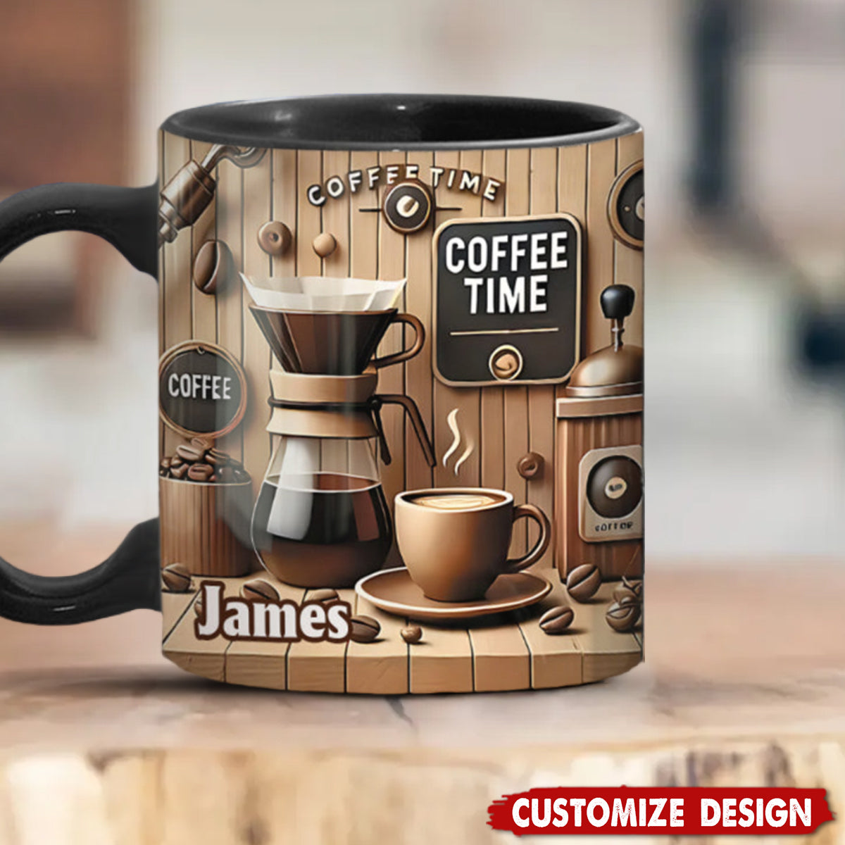 Coffee Time - Personalized Coffee Mug