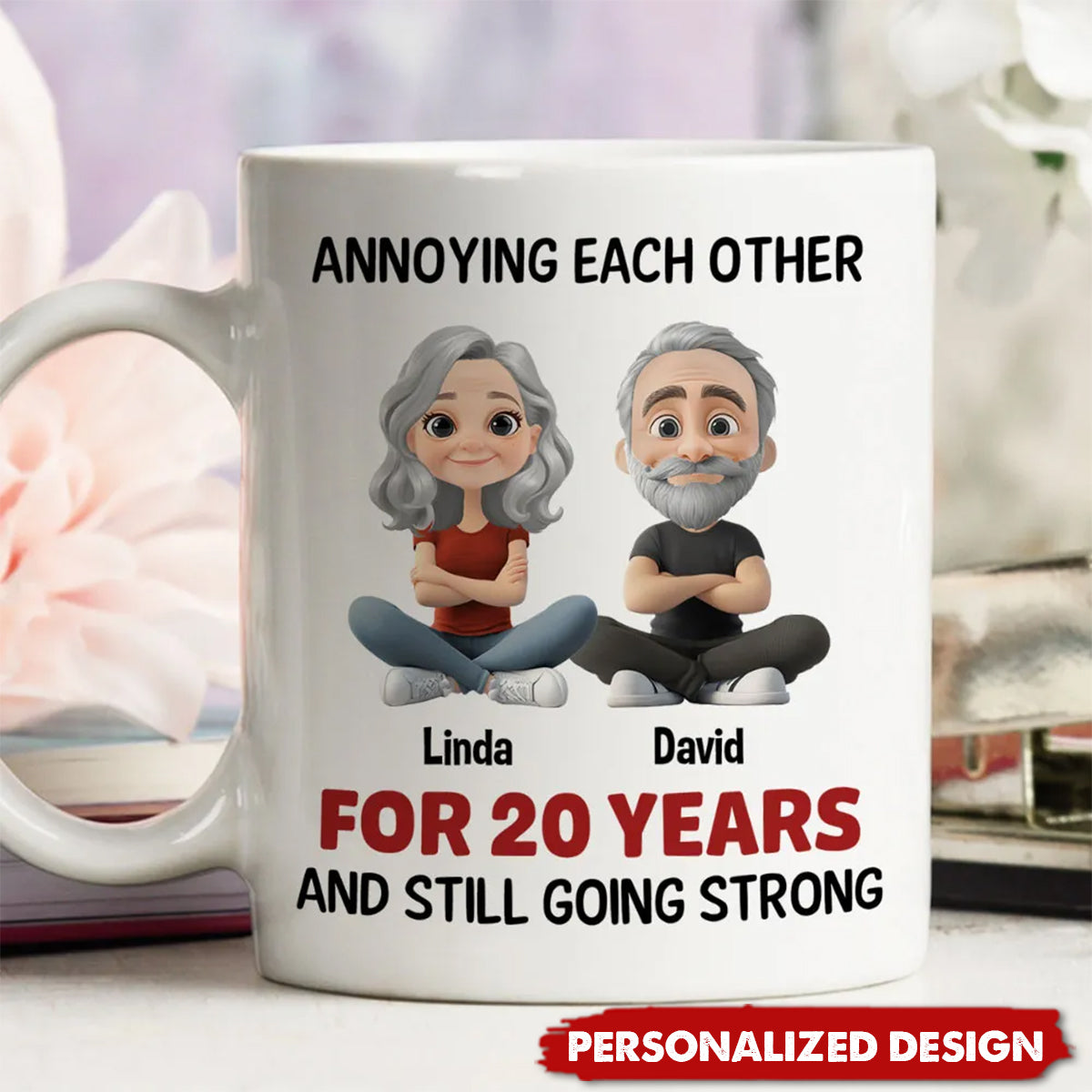 Annoying For Years Couple - Personalized couple Coffee Mug