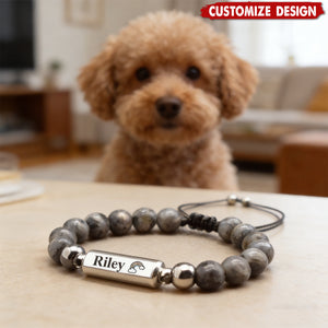Rainbow Bridge Dog Pet Memorial Bracelet - Dog Cat Pet Loss Gifts
