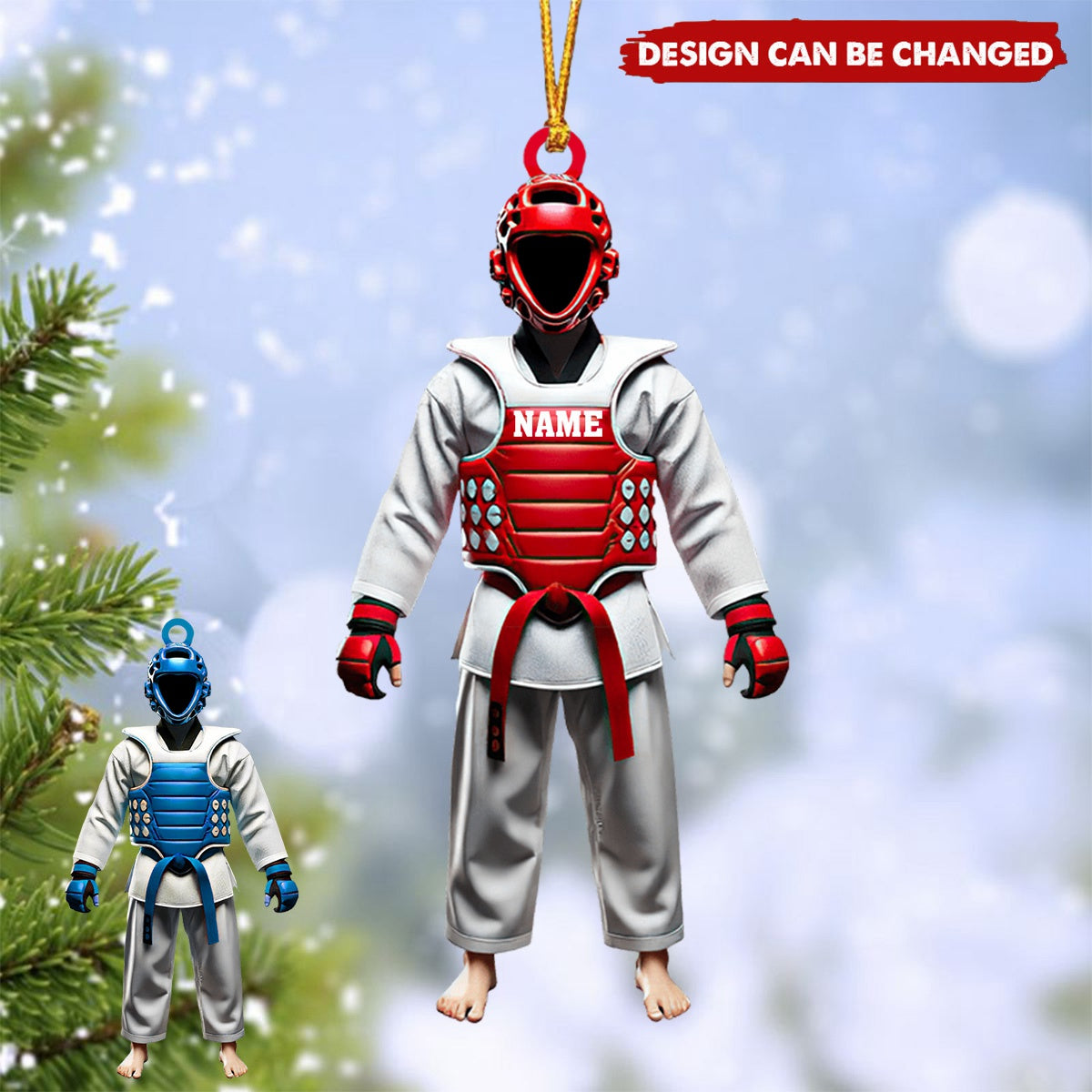Personalized Taekwondo Ornament-Gifts For Taekwondo Lovers-2024 New Release