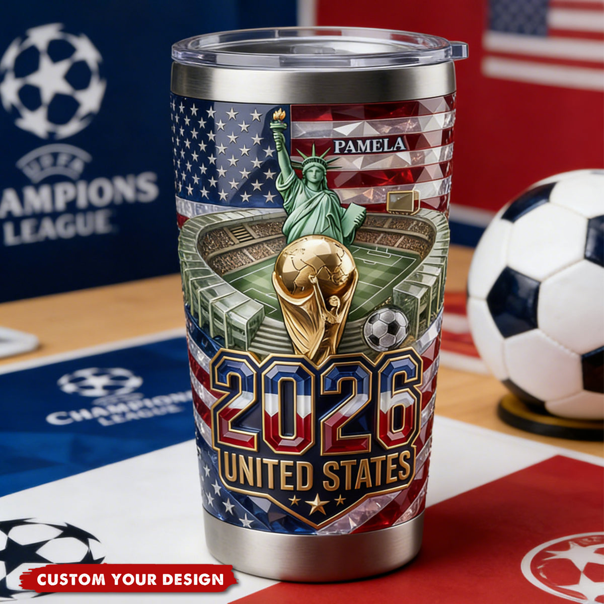 Global Championship Tumbler - Personalized Gifts For Sport Lovers