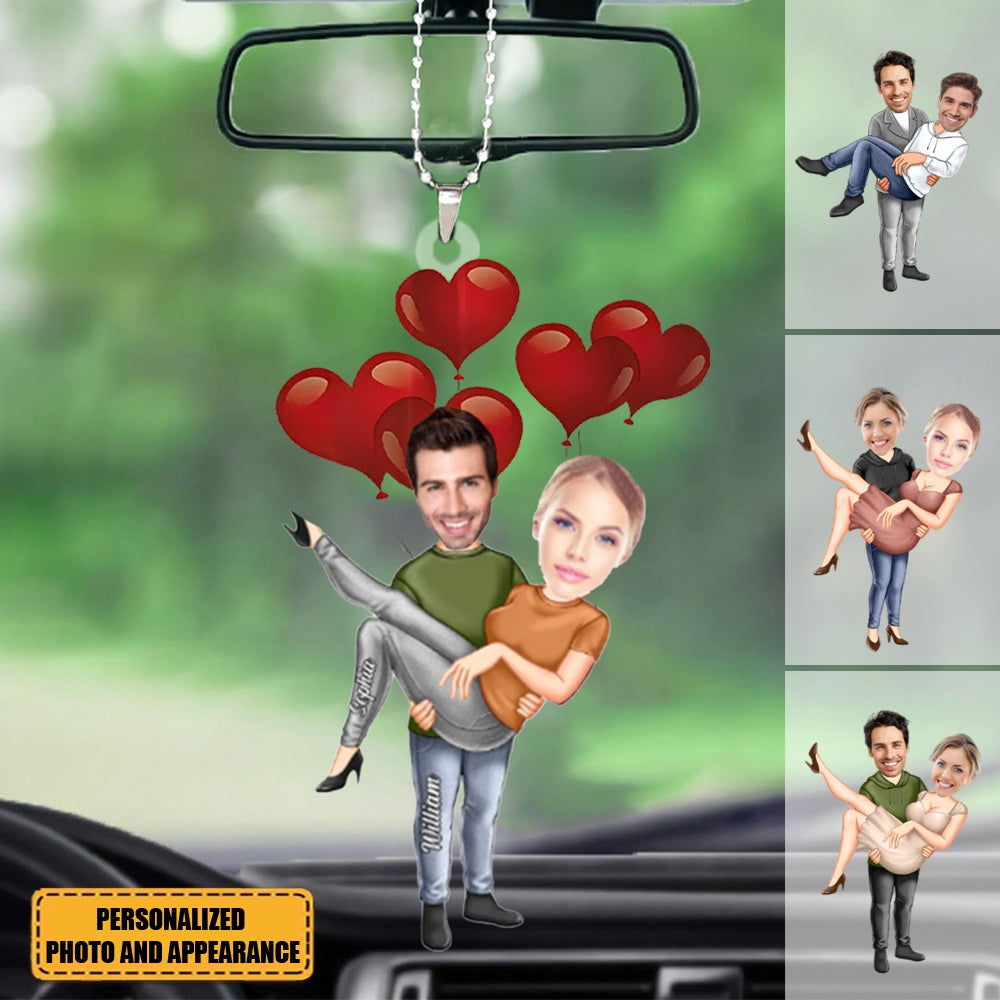 Personalized Photo Acrylic Ornament - Valentine's Day Gifts For Couples