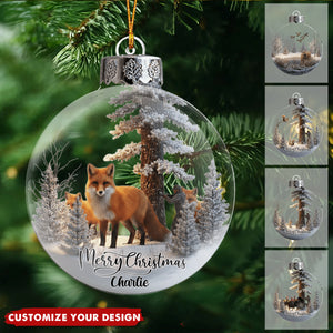 Christmas Gift For Hunters - Personalized Hunting Ornament