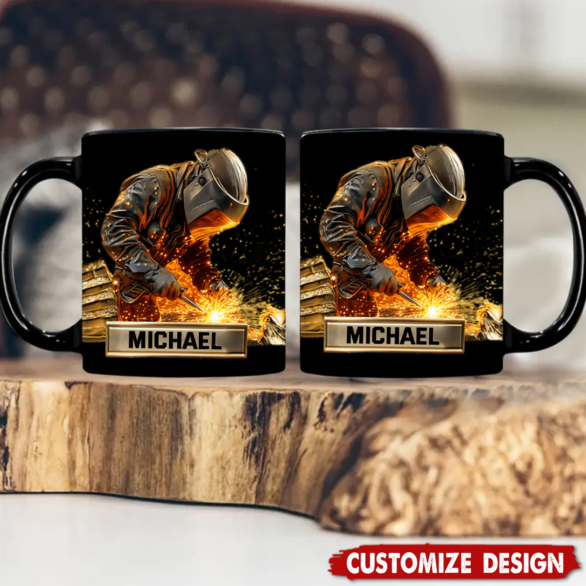 Strong Welder - Personalized Welder Coffee Mug