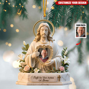 Christmas In Heaven - Personalized Memorial Acrylic Ornament