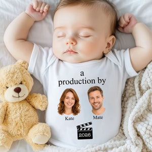A Big Love Made From Mom & Dad - Personalized Baby Onesie, Gift For Mom, Dad, New Baby